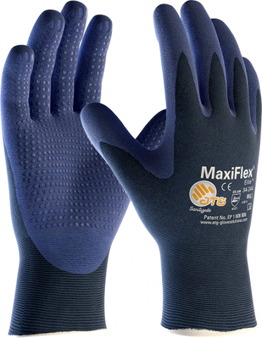 GUANTI ATG 34-244 PUNTINATO